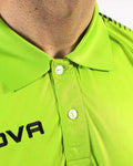 Polo Givova Club - GIALLO FLUO/NERO