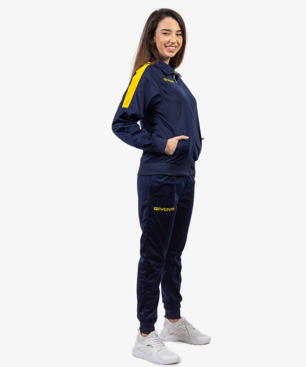 blu giallo Givova Tute Planet Sport Italia