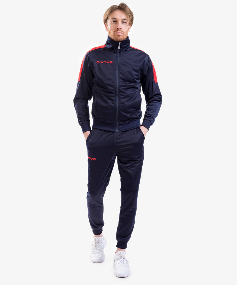 blu rosso Givova Tute Planet Sport Italia