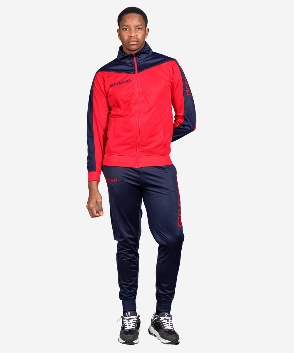 rosso blu Givova Tute Planet Sport Italia