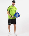 Racchetta Padel Givova Attacco - AZZURRO/GIALLO FLUO