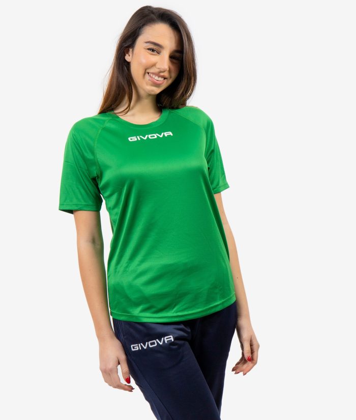 Smanicato Verde Givova Maglie e T-Shirt Planet Sport Italia