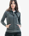 Tuta Givova King Donna Cotone Terry - GRIGIO/BLU