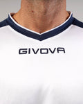 Maglia Givova Shirt Revolution Interlock - BIANCO/BLU
