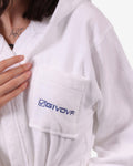 Accappatoio Givova Scatolato 100% Cotton Spugna - BIANCO