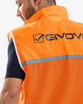 Casacca Givova Running - ARANCIO FLUO/NERO