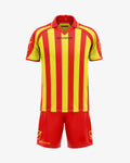 Completo Givova Kit Supporter MC - ROSSO/GIALLO