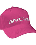 Cappellino Givova Con Visiera fuxia — cappellino sportivo con visiera