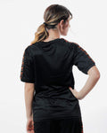 T-Shirt Givova Poly Band - NERO/ARANCIO FLUO