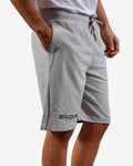 Bermuda Givova Friend Cotone Terry - GRIGIO MELANGE CHIARO