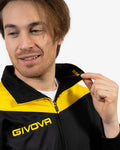 Tuta Givova Roma Triacetato - NERO/GIALLO