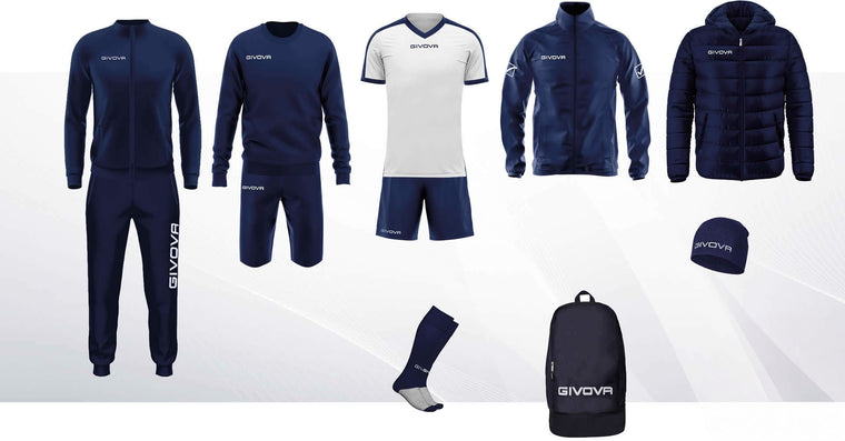 Box Cuba Blu/Bianco composizione D