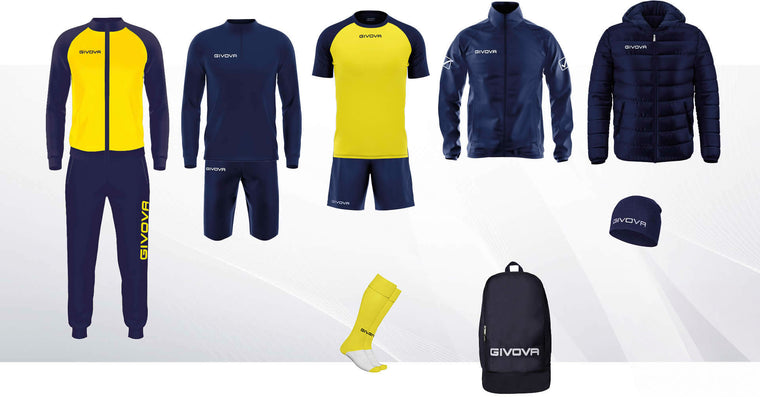 Box Cuba Giallo/Blu composizione D
