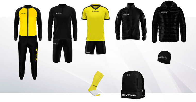 Box Cuba Nero/Giallo composizione C