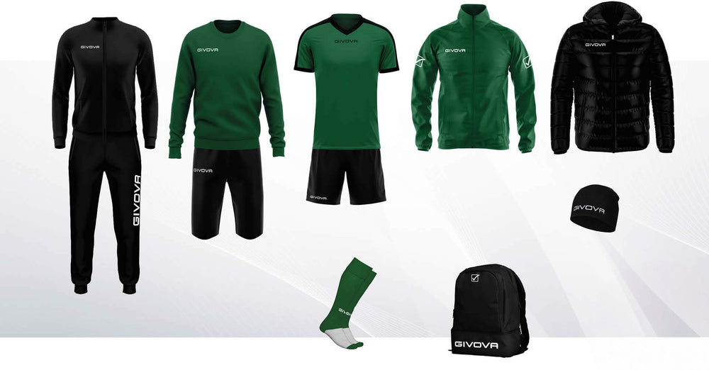 Box Cuba - Verde/Nero Givova