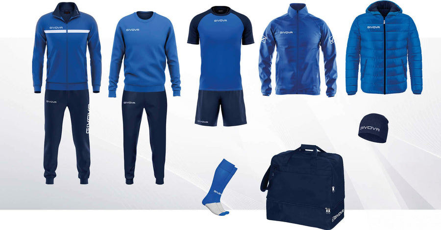 Box One Givova — composizione completa