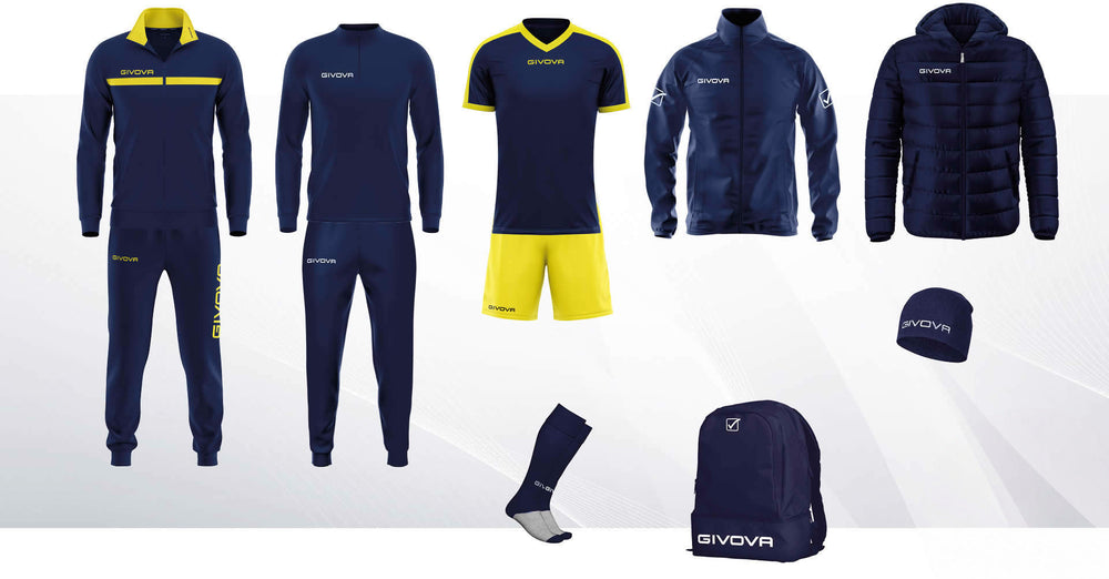 Box One - Giallo/Blu Givova