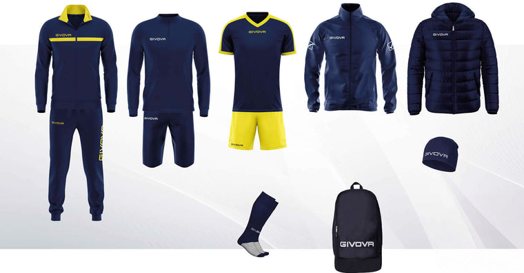Box One Giallo/Blu composizione D