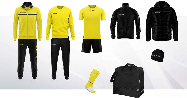 Box One Nero/Giallo composizione A