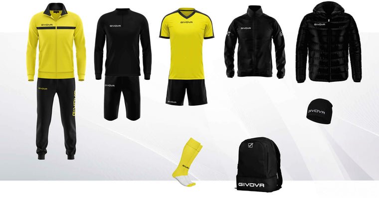 Box One Nero/Giallo composizione C