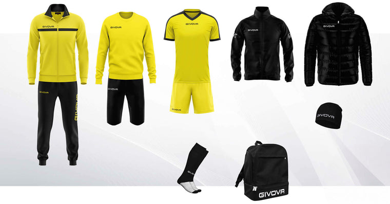 Box One Nero/Giallo composizione D
