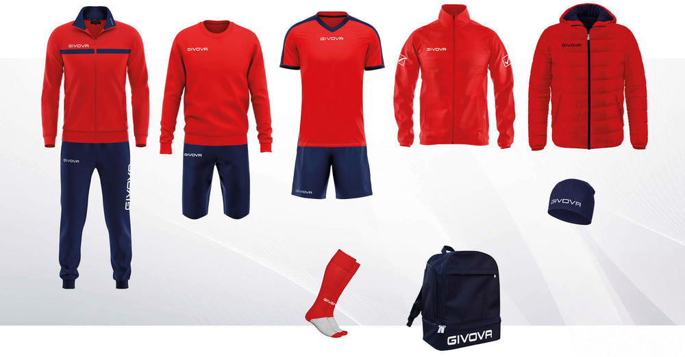 Box One - Rosso/Blu Givova