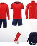Box One - Rosso/Blu