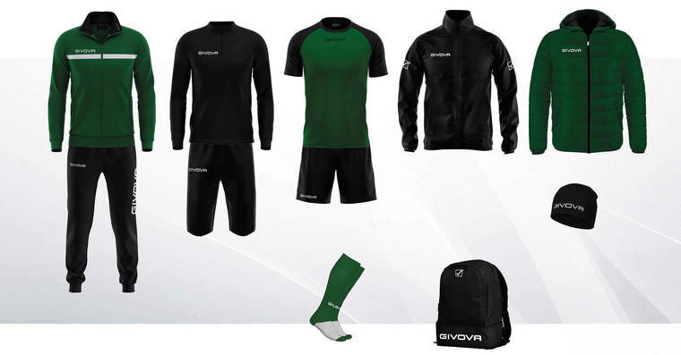 Box One Verde/Nero composizione C