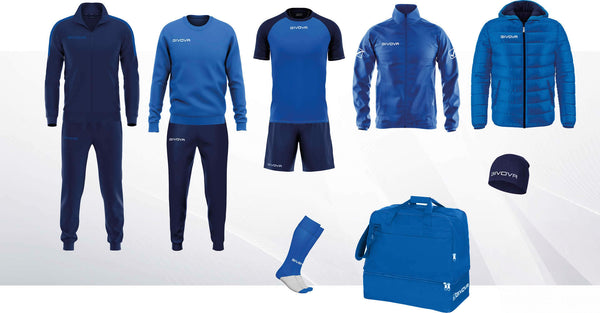 Box Revolution Azzurro Blu - Composizione A Givova Planet Sport Italia