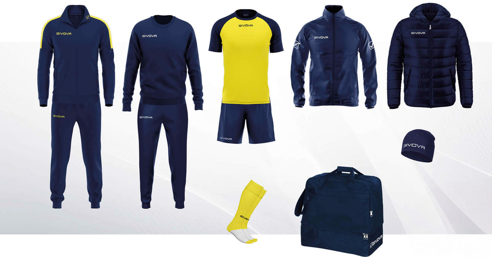 Box Revolution - Giallo/Blu Givova