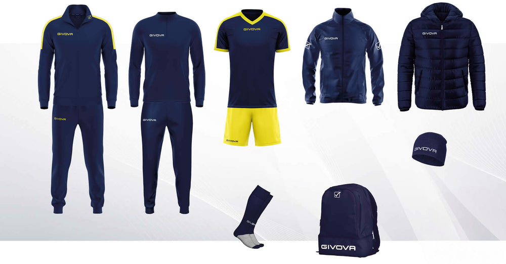 Box Revolution - Giallo/Blu Givova