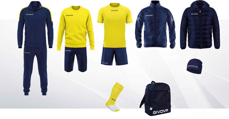 Box Revolution Giallo/Blu composizione C