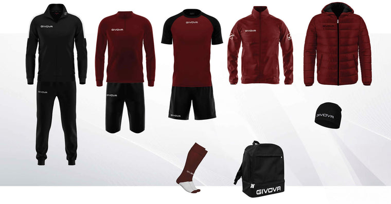 Box Revolution Granata/Nero composizione D