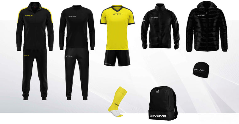 Box Revolution Nero/Giallo composizione B