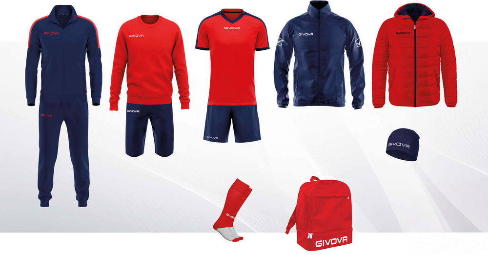 Box Revolution - Rosso/Blu Givova