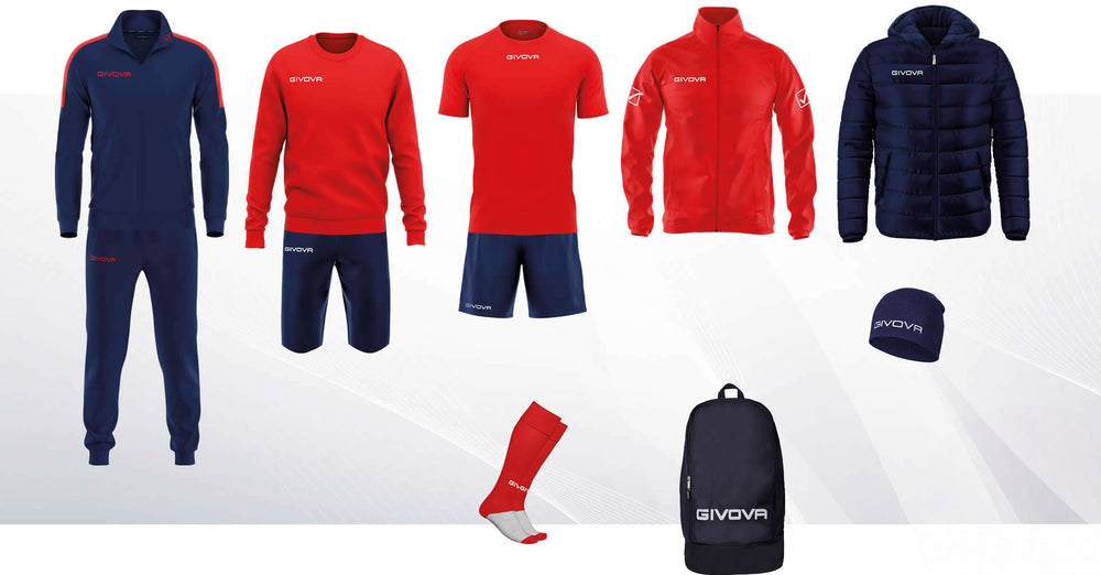 Box Revolution - Rosso/Blu Givova