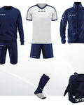 Box Roma - Blu/Bianco