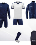 Box Roma - Blu/Bianco