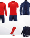 Box Roma - Rosso/Blu