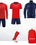 Box Roma - Rosso/Blu