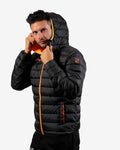Giubbotto Givova Olanda - NERO/ARANCIO FLUO