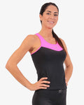 Canotta Givova Donna Stampa fuxia da palestra e corsi di fitness