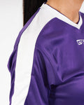 Maglia Givova Shirt Revolution Interlock - VIOLA/BIANCO