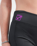 Pantalone Givova Pinocchietto Style Donna - NERO/FUXIA