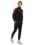 Tuta Givova Revolution Fluo nero/fuxia fluo — tuta sportiva da allenamento calcio