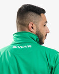 Tuta Givova One Full Zip Polarfleece - VERDE/NERO
