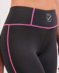 Leggings Givova Leggins Moon - NERO/FUXIA
