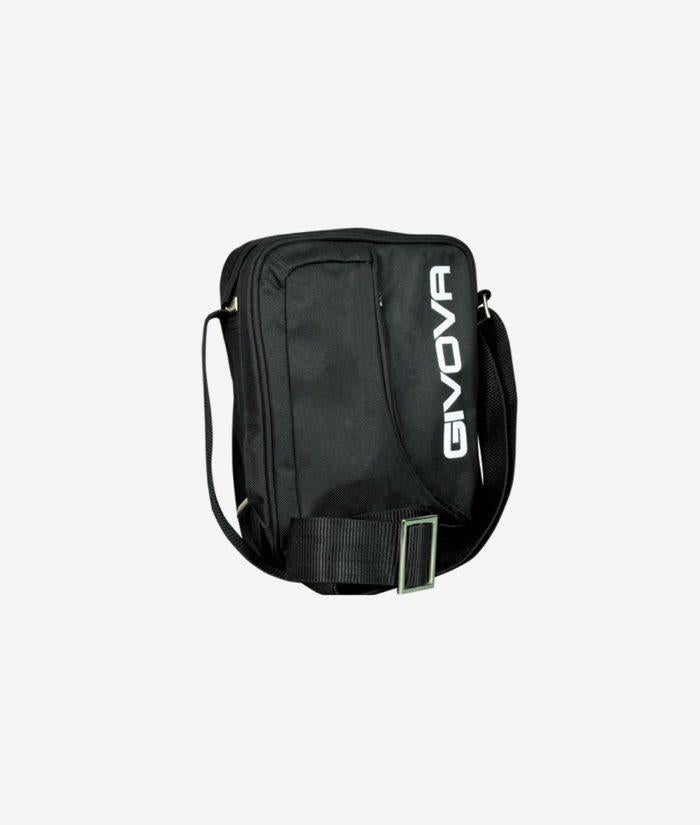 Borsa a tracolla Givova Vela nera in formato compatto, taglia unica Givova Borse Planet Sport Italia