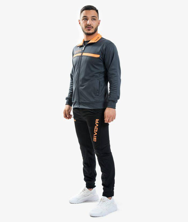 Tuta Givova One Full Zip Polarfleece — tuta in pile per il dopo allenamento Givova Planet Sport Italia