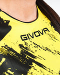 Maglia Givova Shirt Art Interlock M/C - GIALLO/NERO